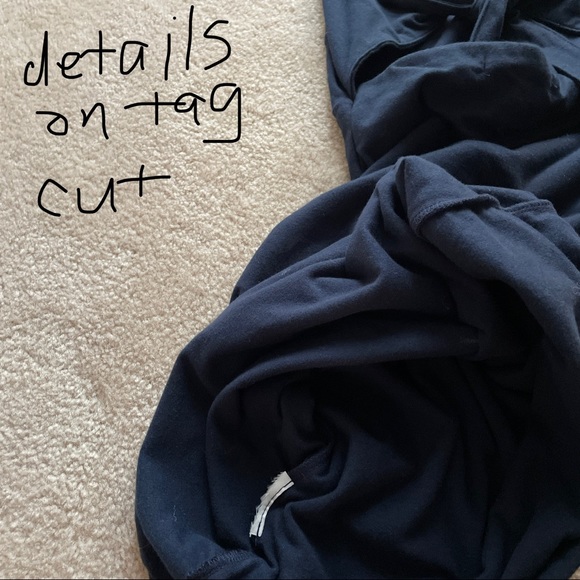 Abercrombie & Fitch tight, double lined, tie back blue dress (Size XXSP) - Picture 4 of 4